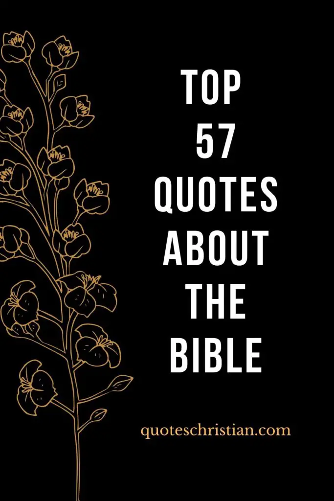 Quotes about the Bible