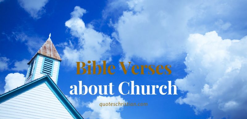 Bible Verses about Church