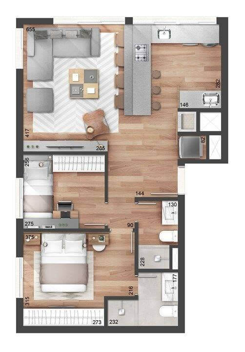 3D Floor Plan Ideas (12)