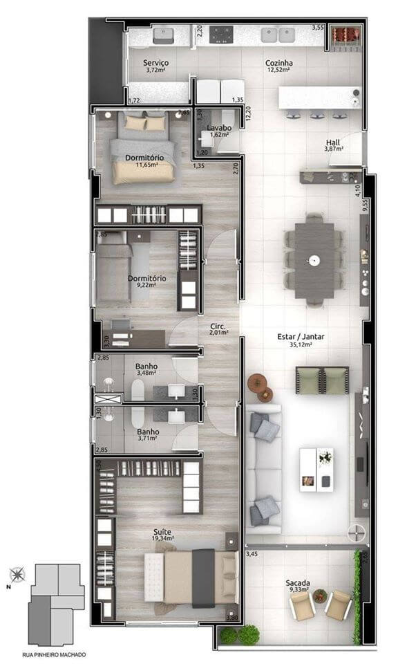 3D Floor Plan Ideas (5)