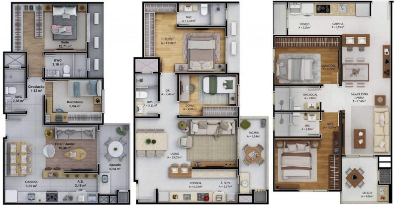 3D Floor Plan Ideas