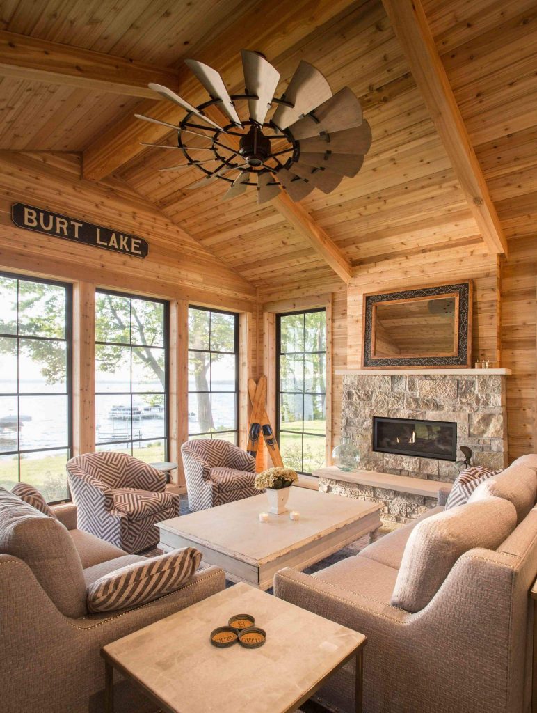 A Cozy Lake Cabin Look