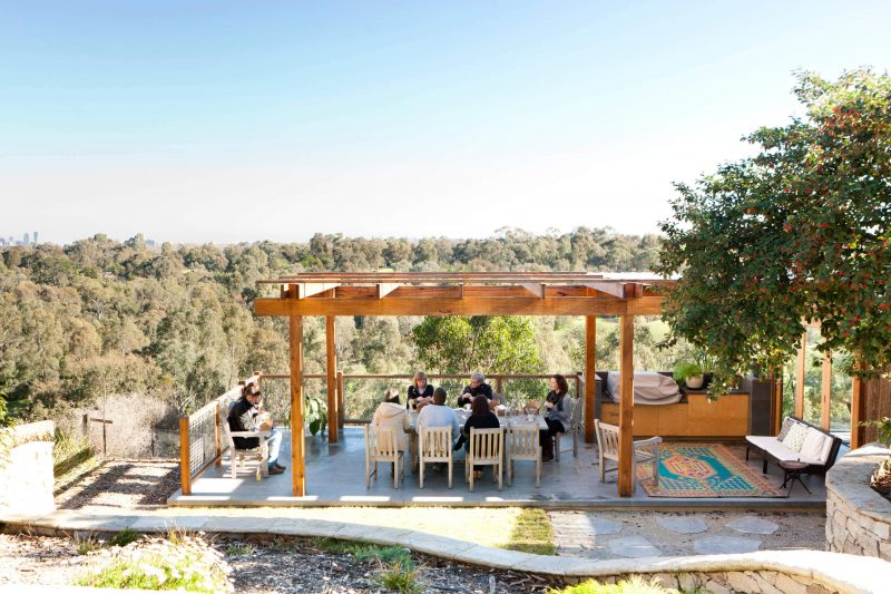 A room above the treetops.