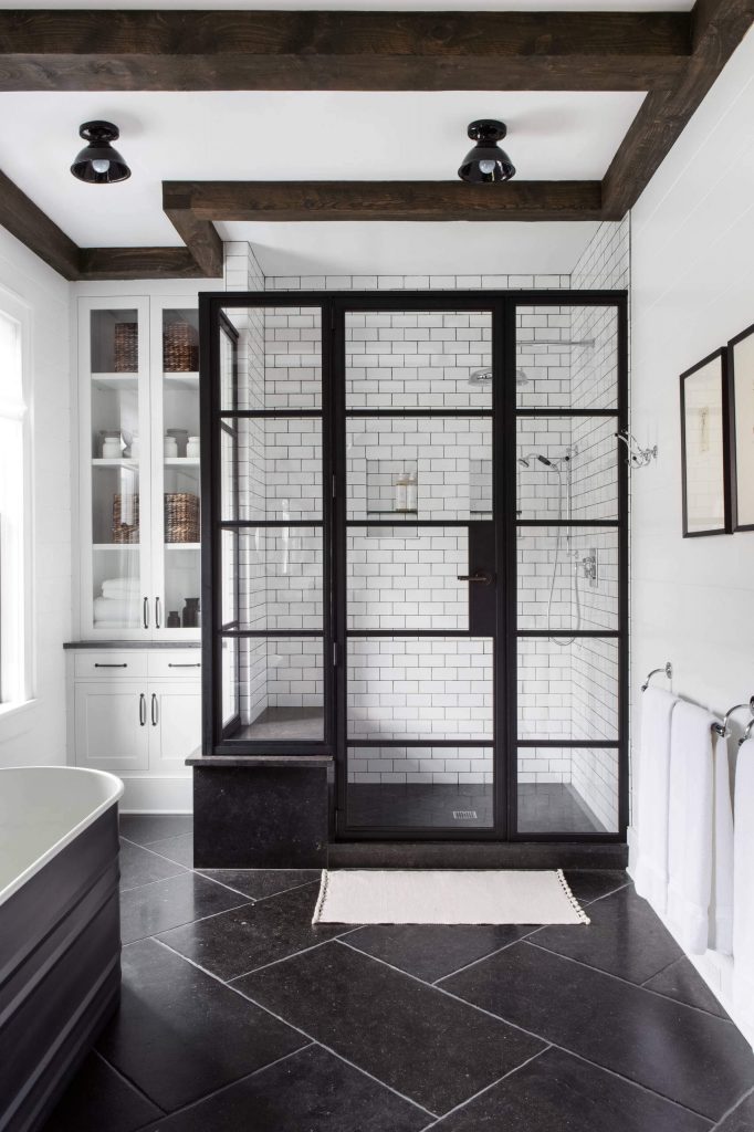 Modern bathroom tile ideas country