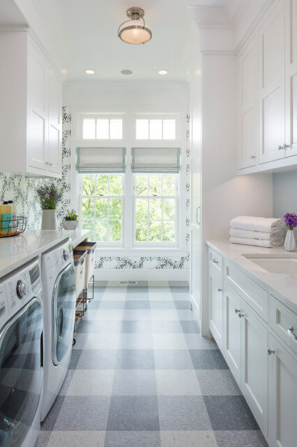 Creative laundry room organization storage