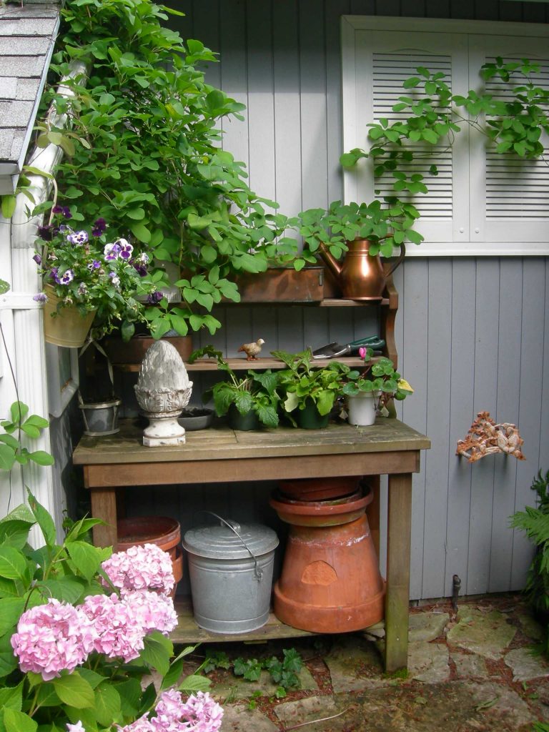 Gorgeous Potting Benches (1)