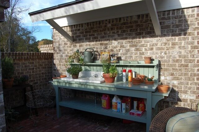 Gorgeous Potting Benches (10)