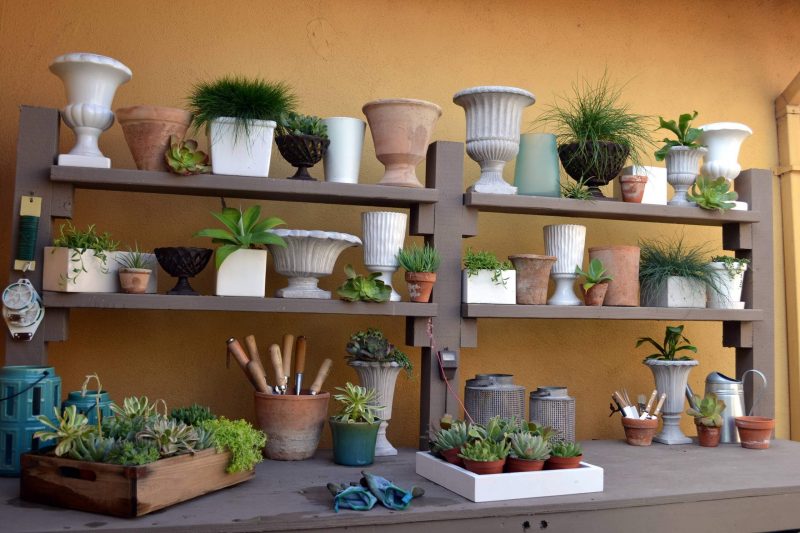 Gorgeous Potting Benches (2)