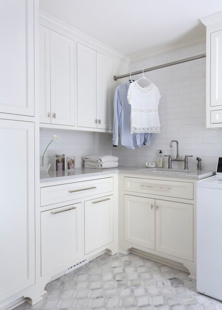 Beautiful decorating laundry room