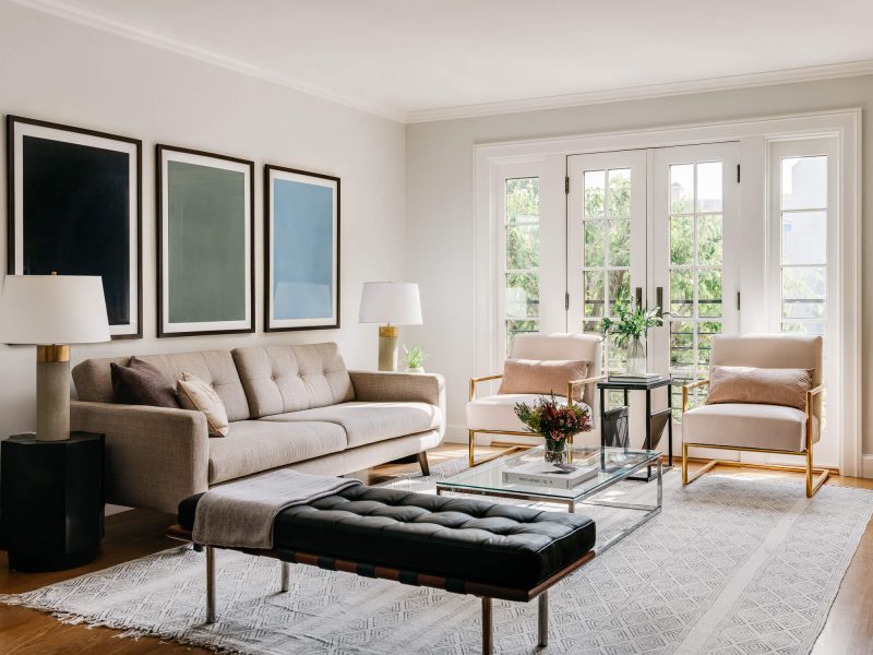 Best minalmist living room