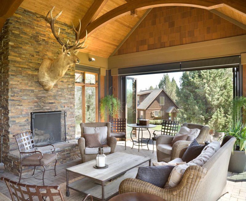 Rustic Sunroom, Portland