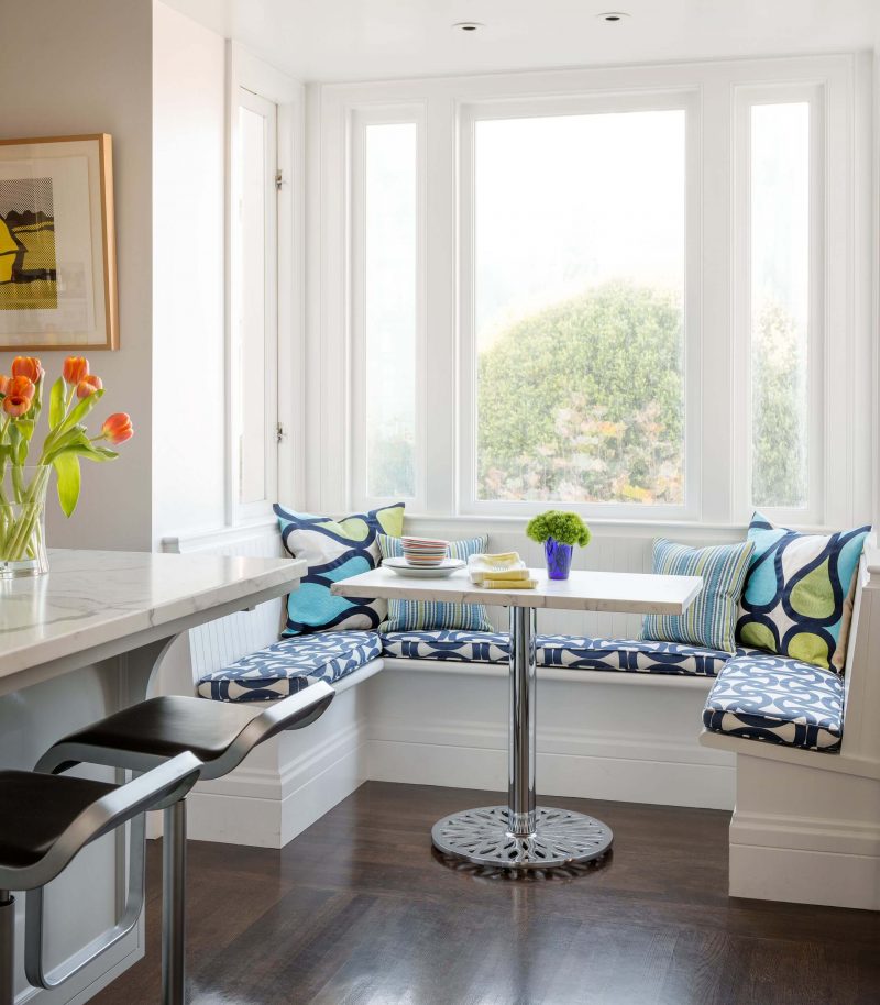 San Francisco kitchen nook designed by Sutro Architects