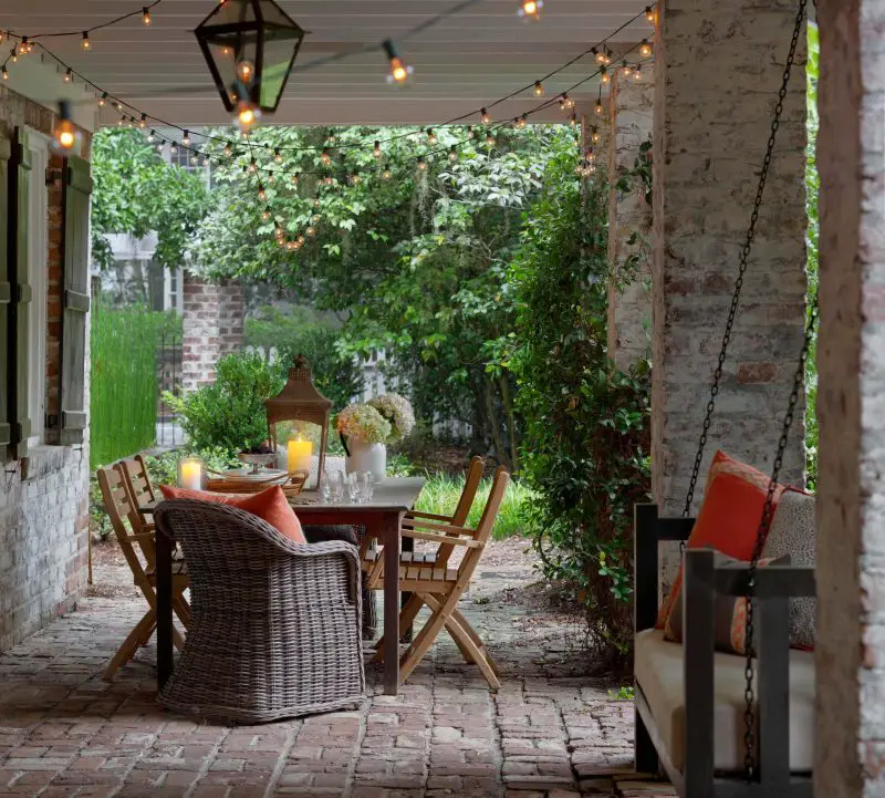 Set up an Outdoor Dining Space