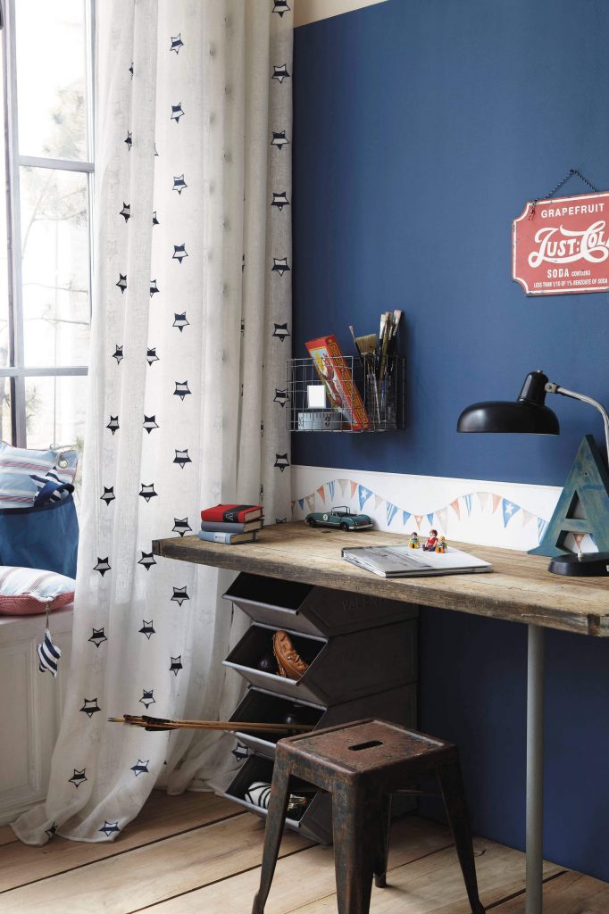 Storage bin desk