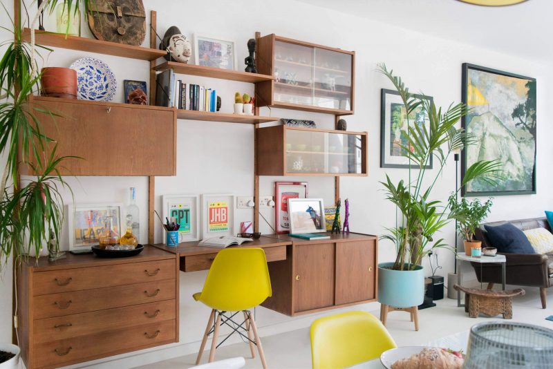 Beautiful study room in house