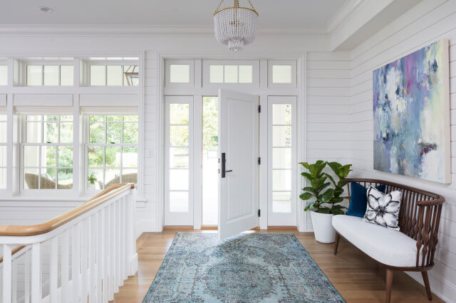 Beautiful house entryway