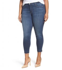 Ami Release Hem Stretch Skinny Jeans