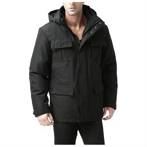 BGSD Men’s “Peter” 3 in 1 Waterproof Hooded Down Parka Coat