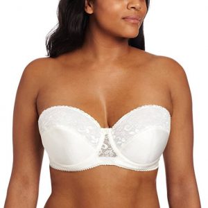 Carnival Full Figure Strapless Lace Bra