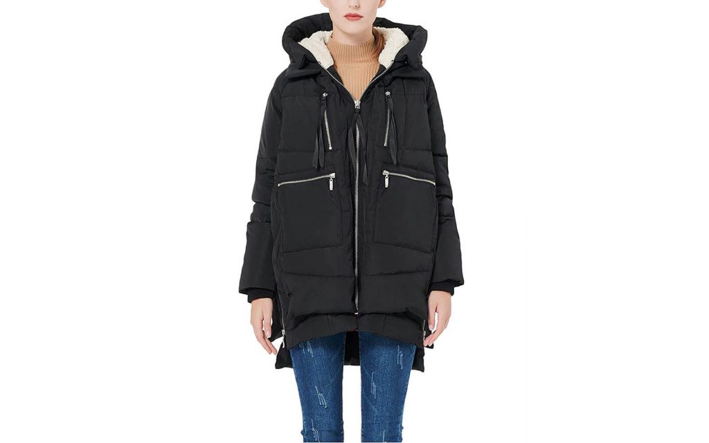 Cole Haan Hooded Down Feather Jacket