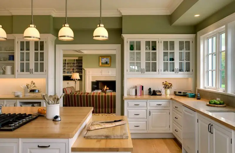 Green paint colors for house