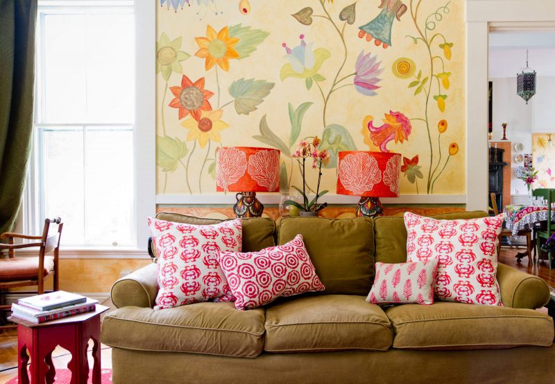 Sensational colorful living rooms ideas