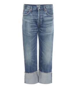 Parker Relaxed Cuffed Crop Jeans