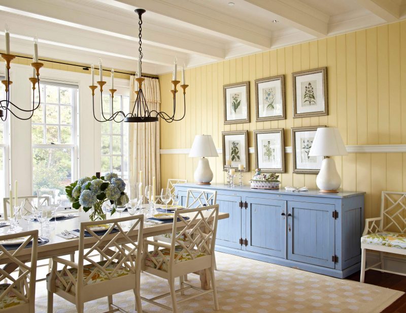 Yellow home paint ideas