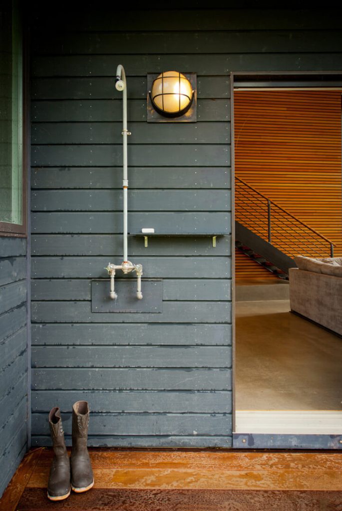 A simple shower in Vermont